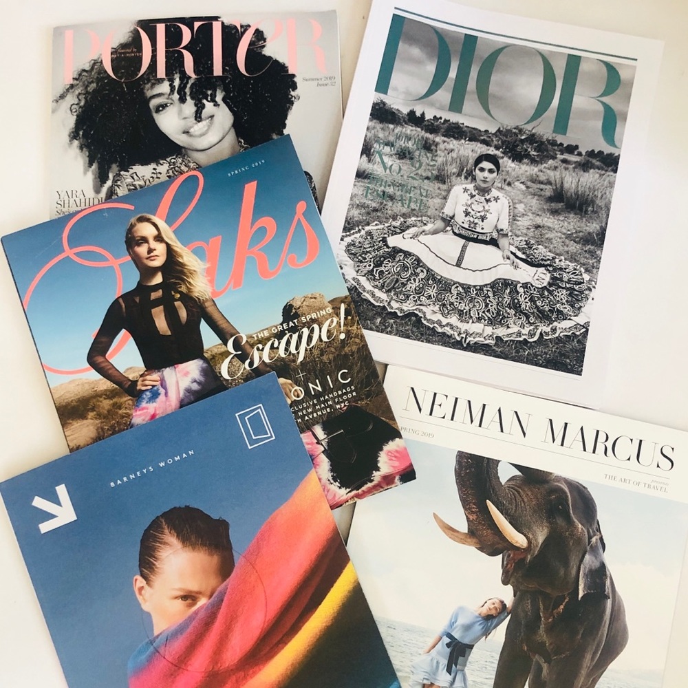 Dior Saks Fifth Avenue Neiman Marcus Barneys Books